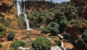 Marruecos, cascadas de ouzoud