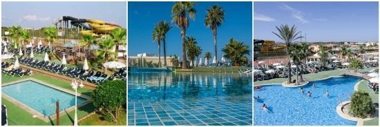 hotel marinda garden aparthotel para familias en menorca