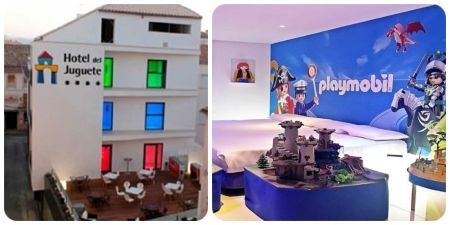 Hotel familiar con habitaciones temática para niños