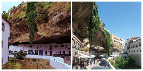 Calle Cuevas del Sol en Setenil de las Bodegas