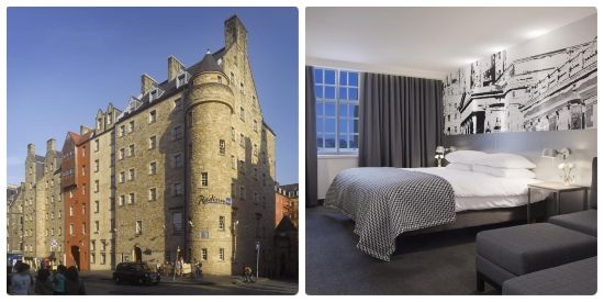 Hoteles en Edimburgo