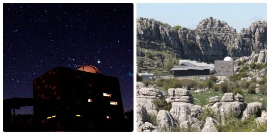Observatorio astronómico del Torcal en Antequera