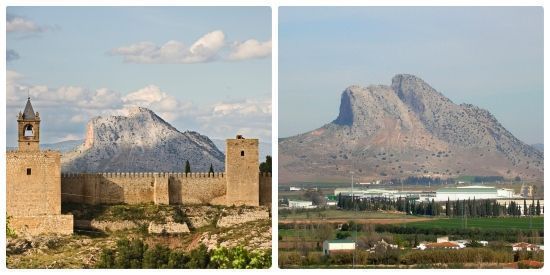 Peñón de los enamorados en Antequera
