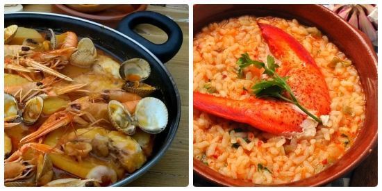 Platos típicos en Roquetas de Mar