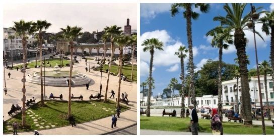 Plaza 9 de Abril tanger