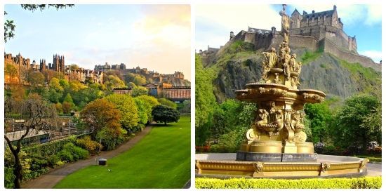 Princes Street Gardens edinburgh