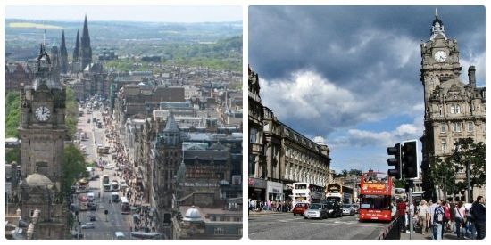 Princes Street de Edimburgo