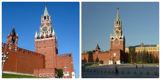 Torre Spasskaya en Moscú