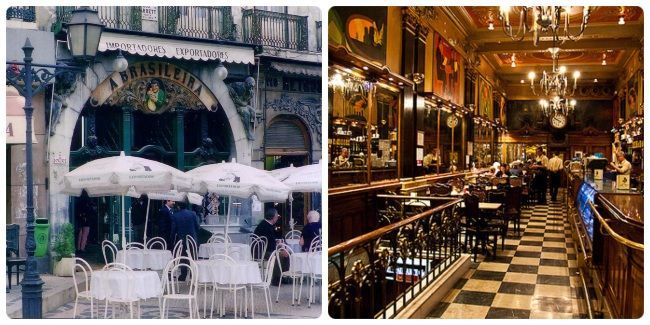 Café A Brasileira en Lisboa