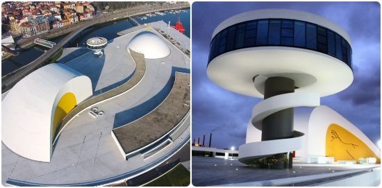 Centro Niemeyer de Avilés en Asturias