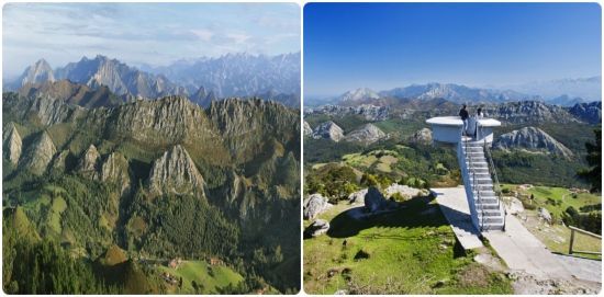 Mirador del Fitu en Asturias