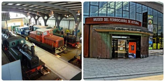 Museo del ferrocarril de Asturias
