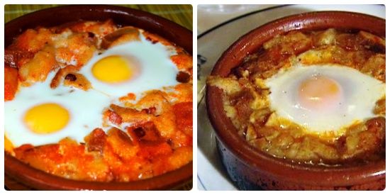 Platos típicos en Madrid