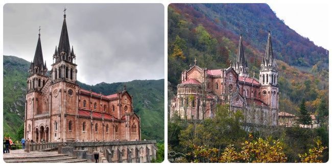 Ver el santuario de Covadonga