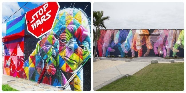 Ver grafitis en Wynwood Walls