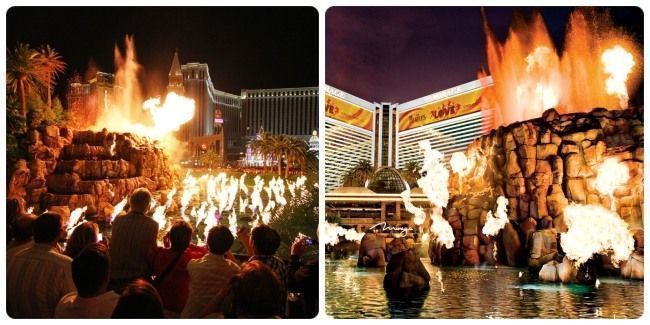 Volván hotel Mirage en la ciudad del pecado