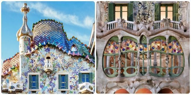 Entrada de la Casa Batlló