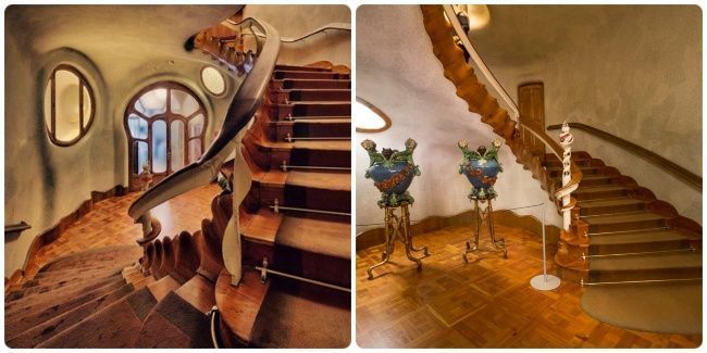 Escaleras de la Casa Batlló