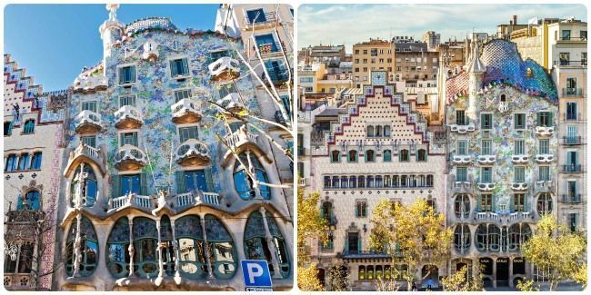 Fachada de la Casa Batlló