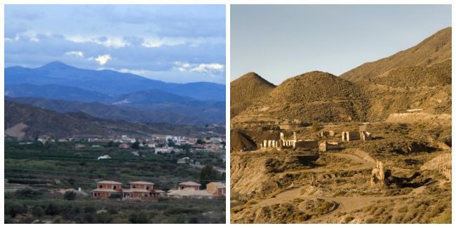 Gozar de las vistas que te da el Valle de Almanzora