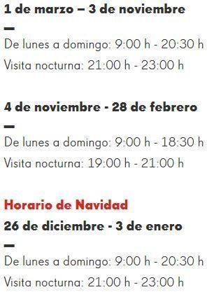 Horario de entrada a La Pedrera en Barcelona
