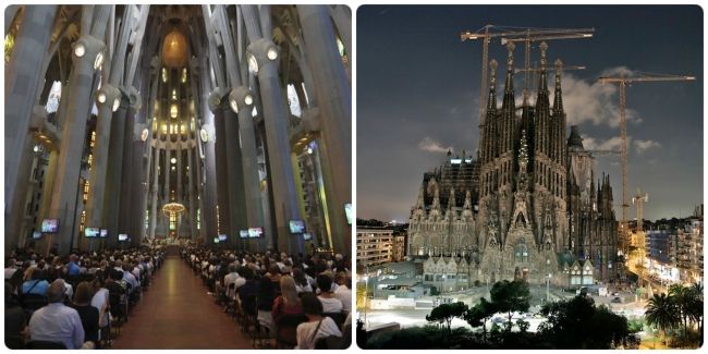 Horarios y precios de la Sagrada Familia