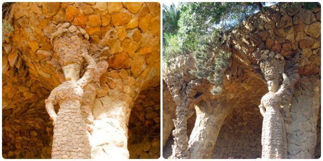 La Lavandera en Park Güell