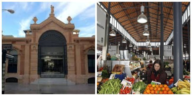 Recorrer el Mercado central de Almería