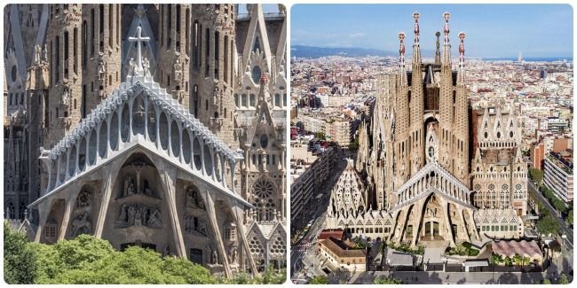 Ver Fachada de la Pasión de la Sagrada Familia