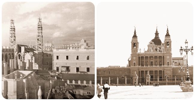 Catedral de la Almudena en Construcción