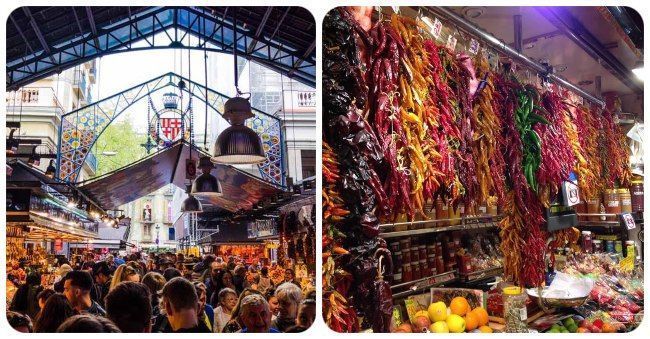 El mercado de la Boqueria