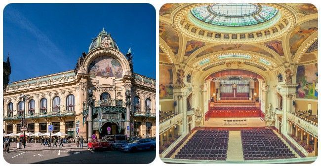 La casa Municipal de Praga