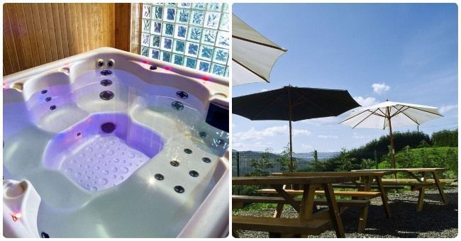 Hotel rural con jacuzzi en las habitaciones