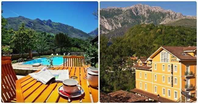 habitaciones con vistas a picos de europa