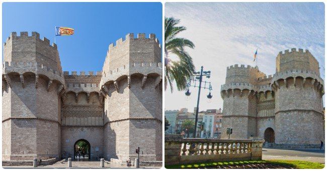 Torre de serranos de Valencia