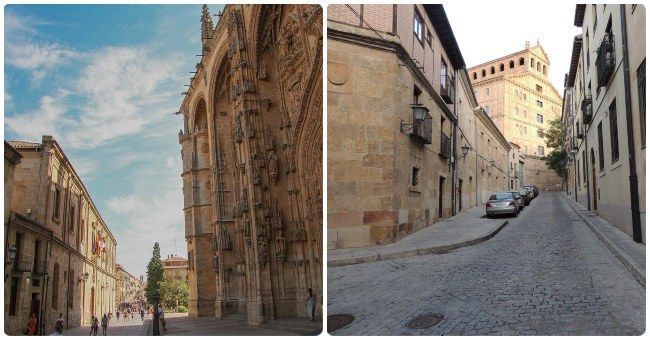 Visitar el centro histórico salmantino